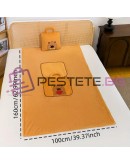 Капибара възглавница одеяло и чанта 3в1 плюшена играчка